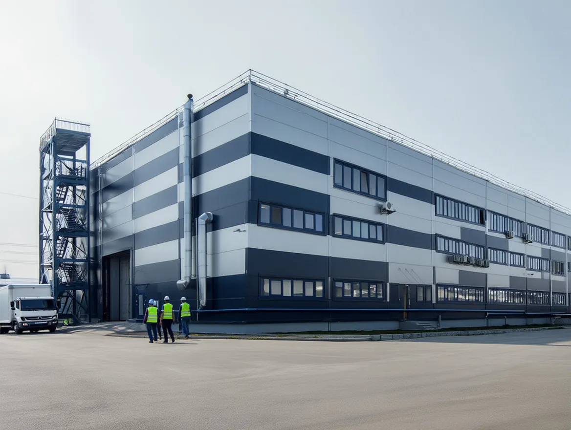 Строительство производственного здания с офисом и складом