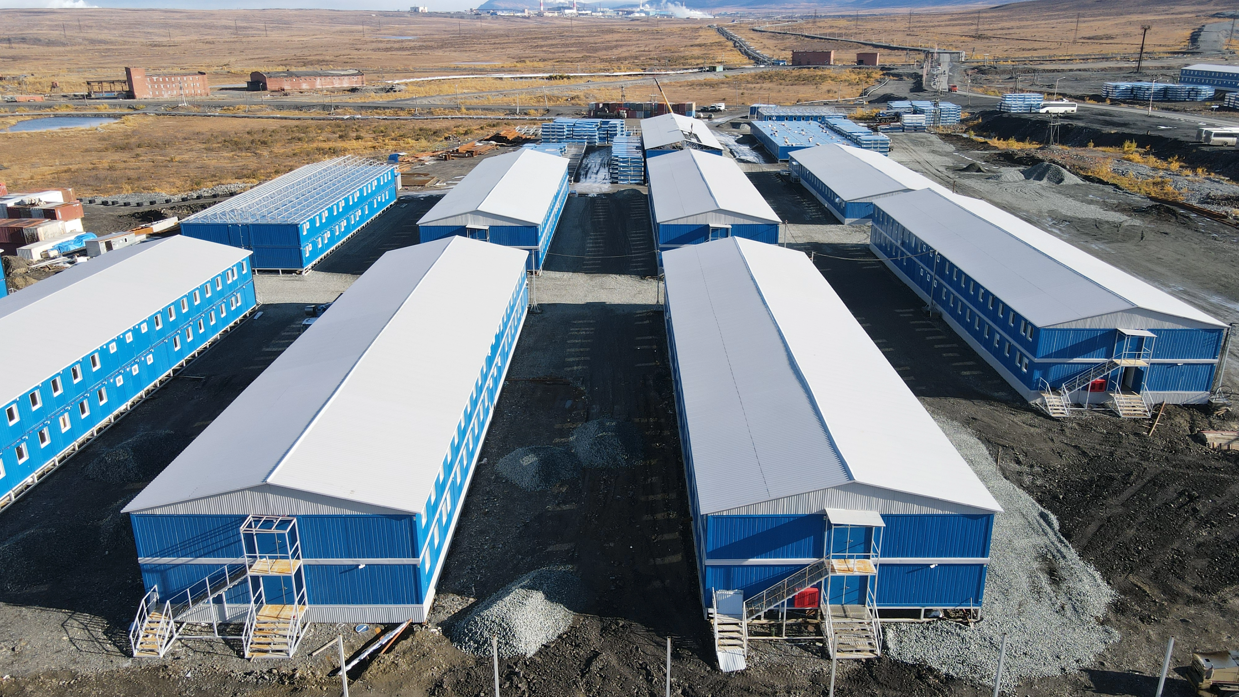 Строительство быстровозводимого здания 1