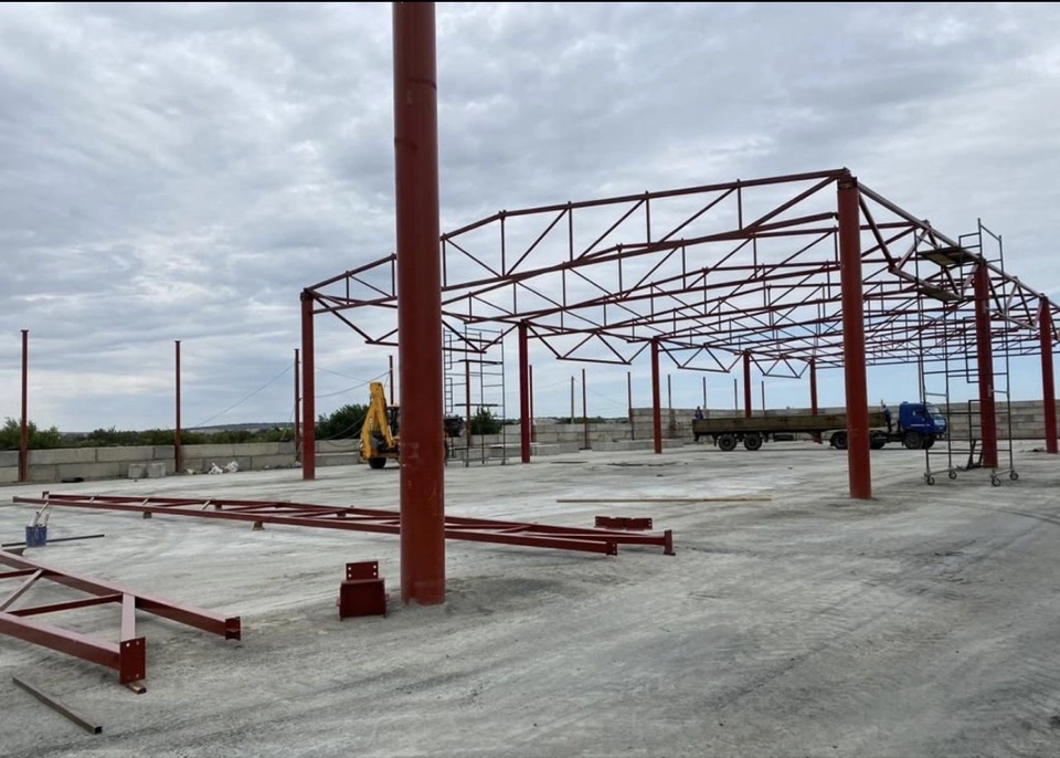 Строительство быстровозводимого здания 16